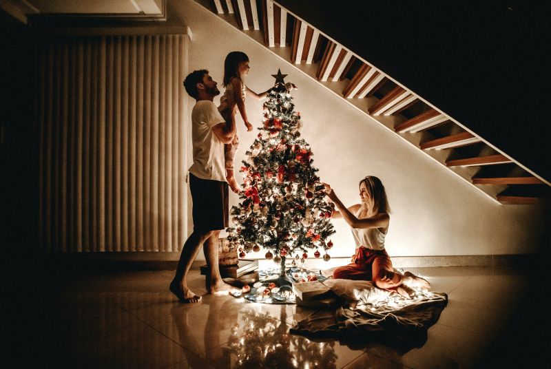 Adornos caseros para árbol de Navidad