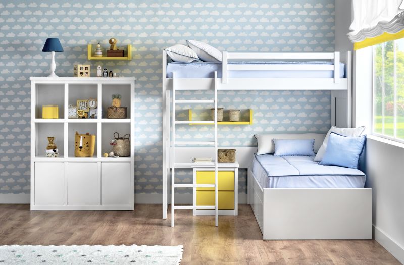 Espacios compartidos: cómo diseñar habitaciones infantiles para dos (o más) hermanos