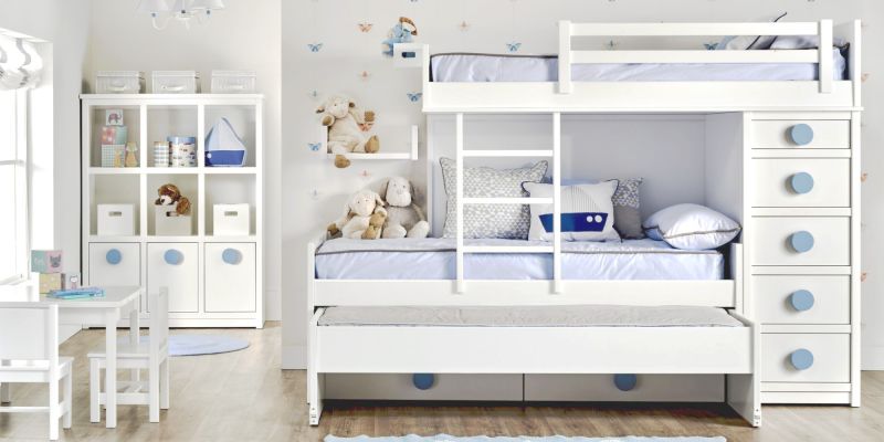 Habitación juvenil litera nido