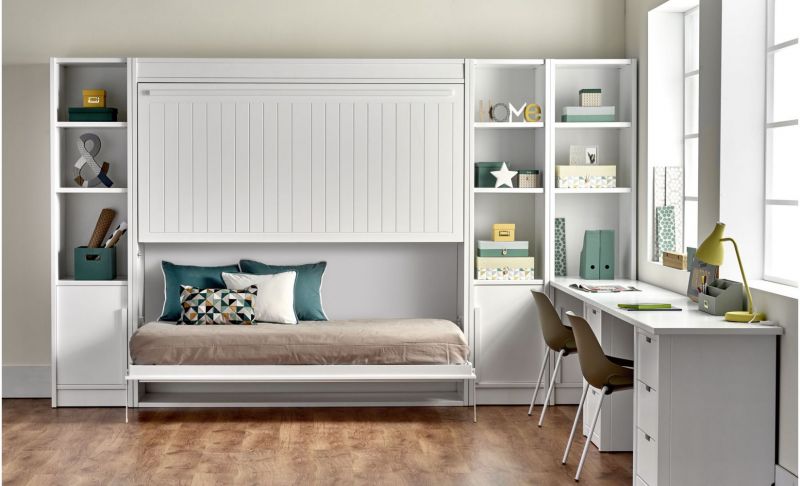 Habitación con litera abatible