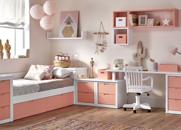 Cama nido con 2 cajones